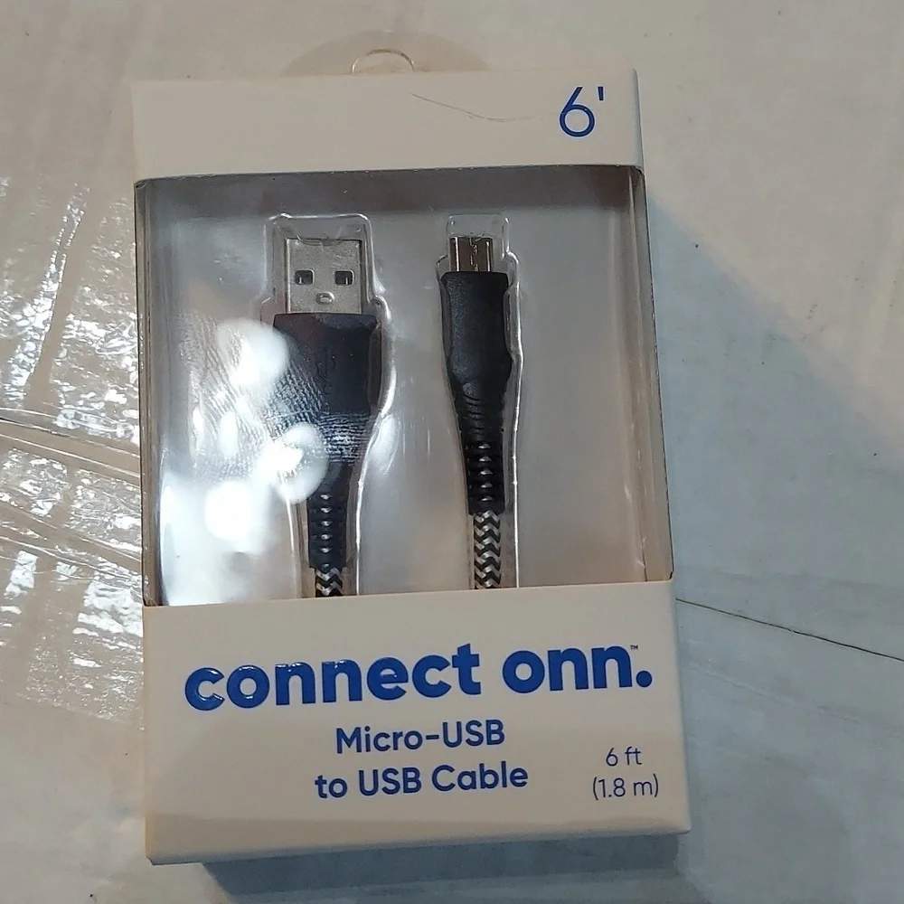 Micro-USB to USB Cable 6 ft